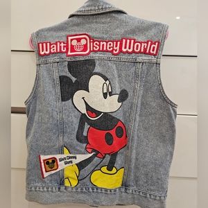 Walt Disney World denim vest for women